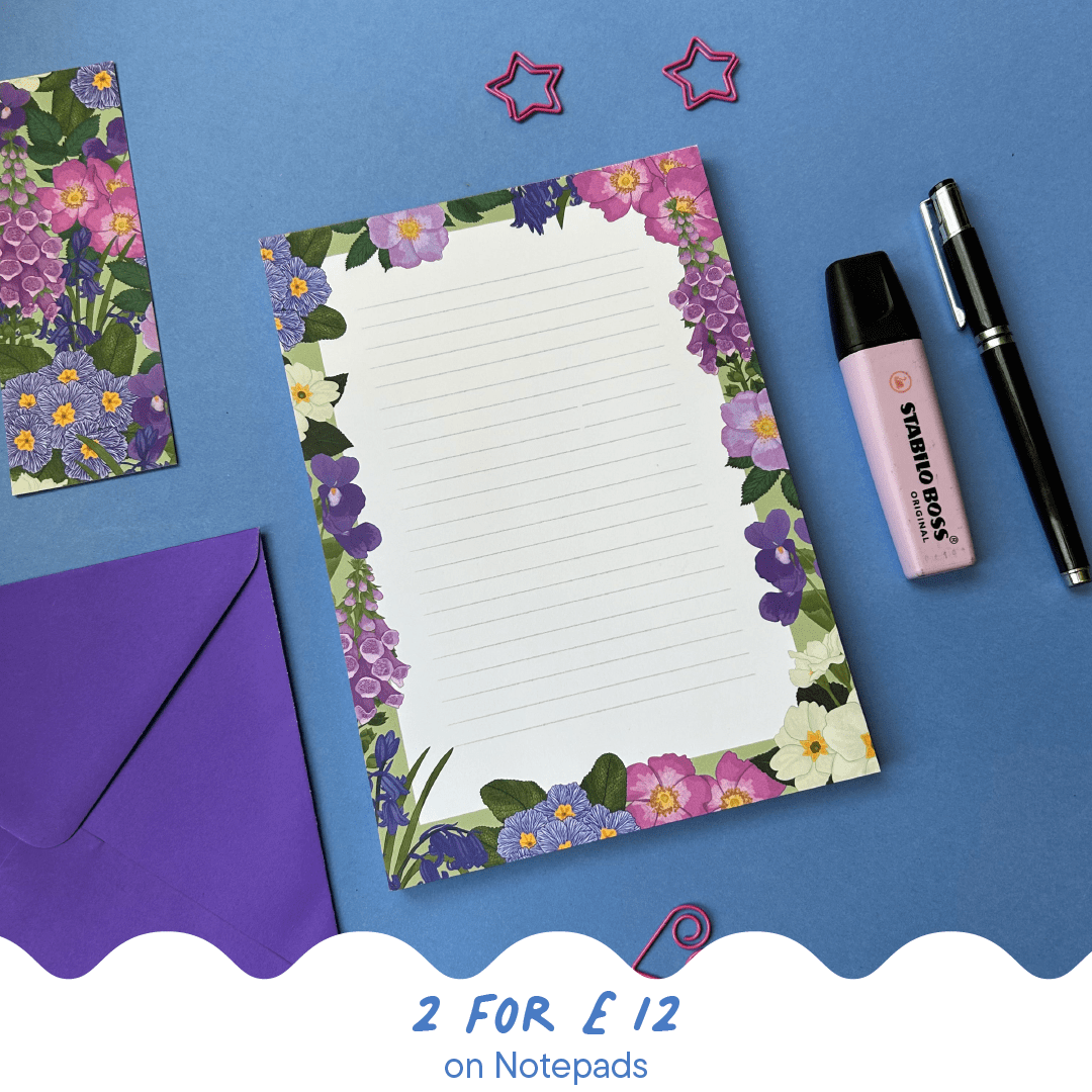 'Woodland' Note Pad