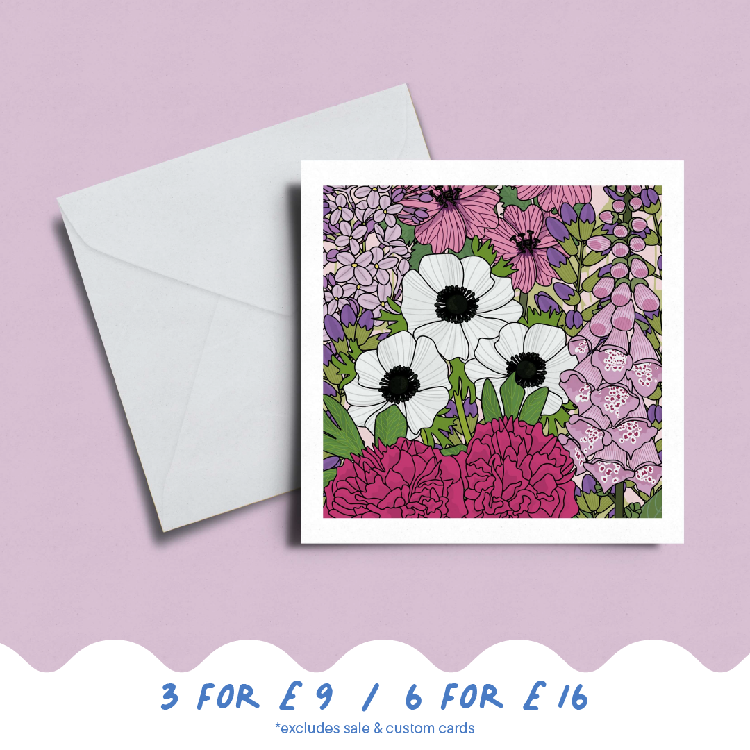 May Flowers Card