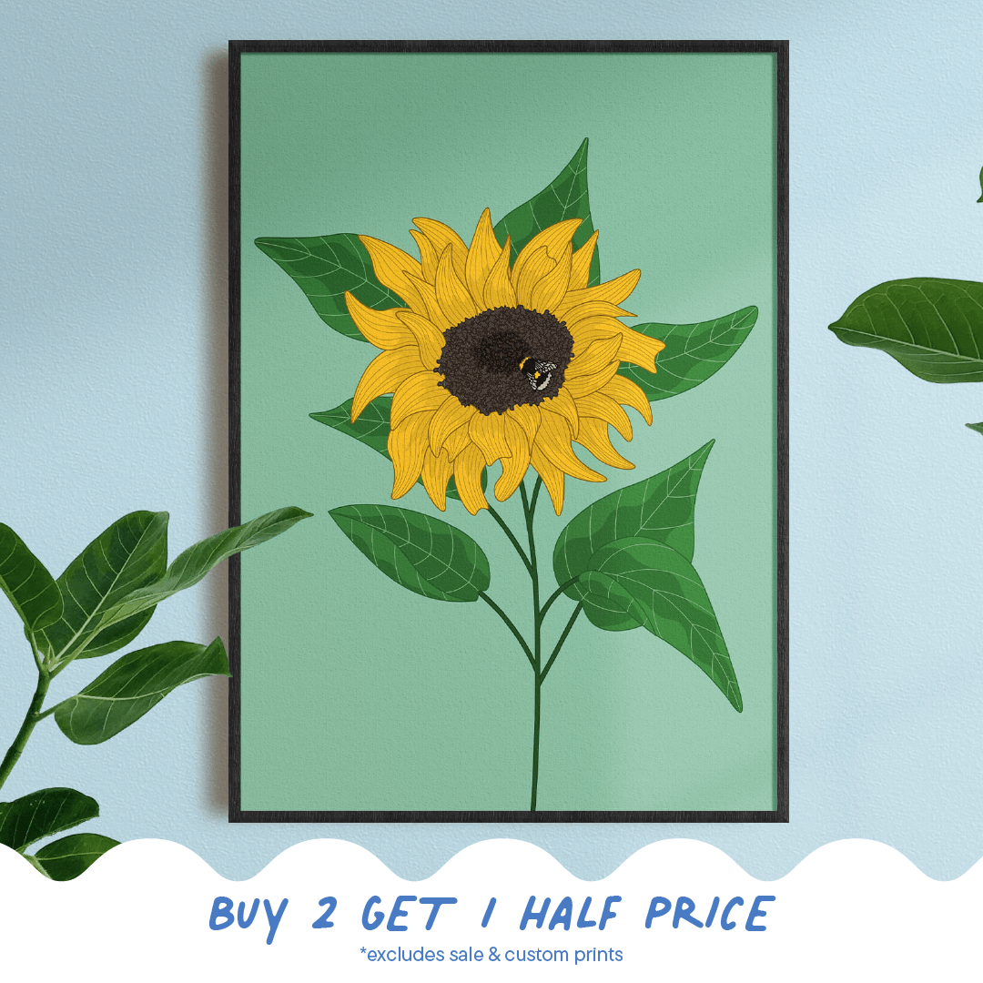 Sunflower Print