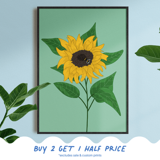 Sunflower Print