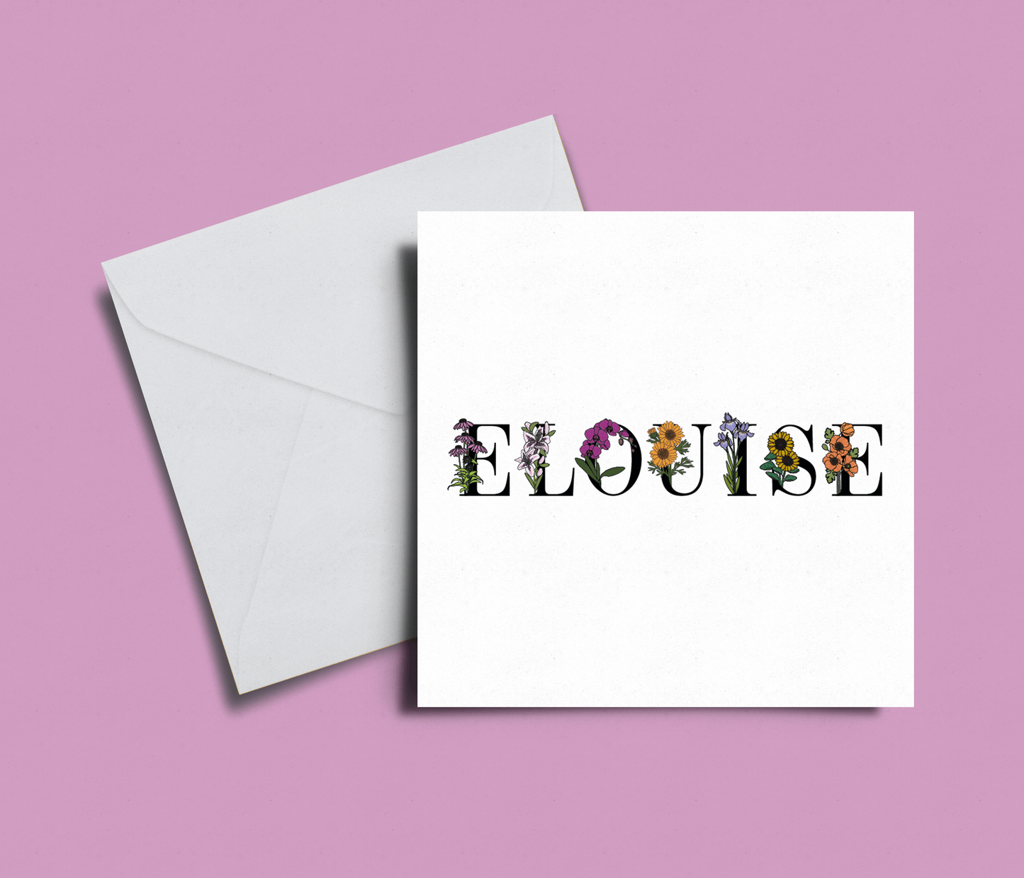 Custom Name Card