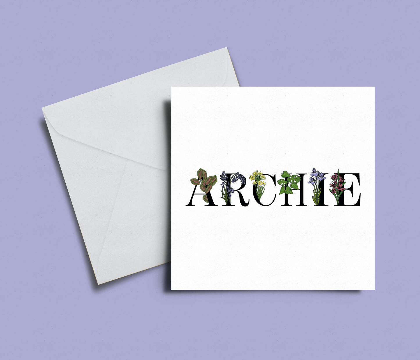 Custom Name Card