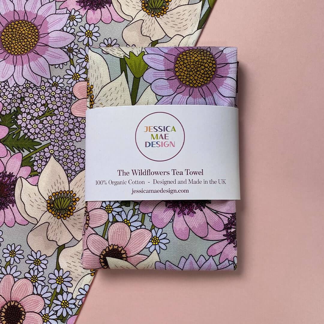The Wildflower Tea Towel