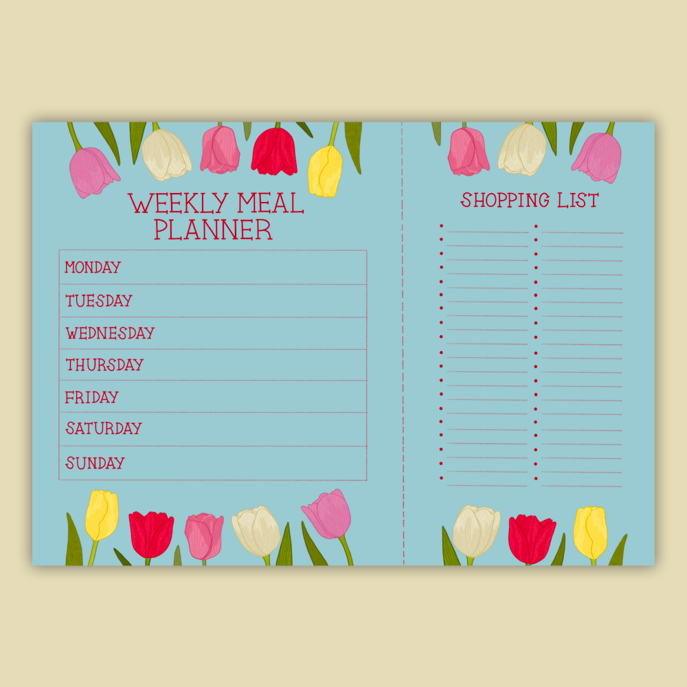 Weekly Meal Planner *DIGITAL*