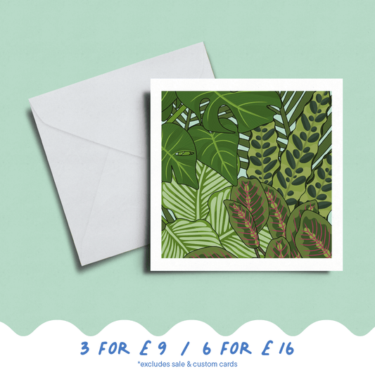 House Plants Card