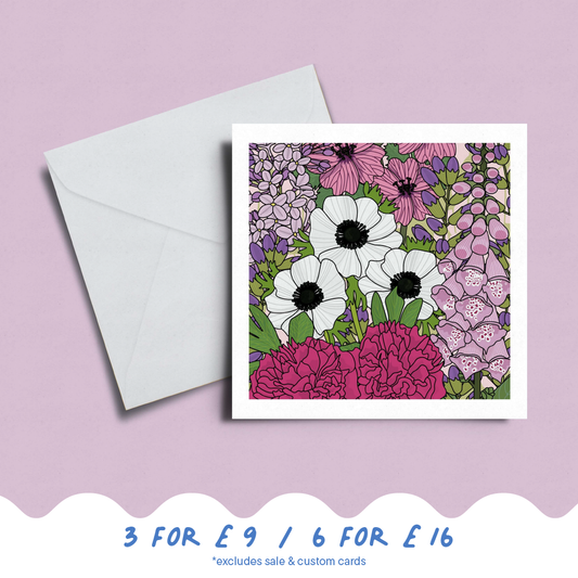 May Flowers Card
