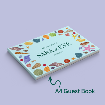 Seashell Wedding Guest Book *Digital*