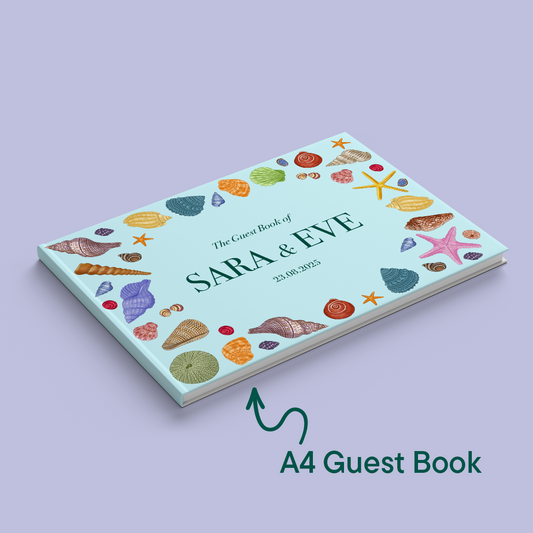 Seashell Wedding Guest Book *Digital*