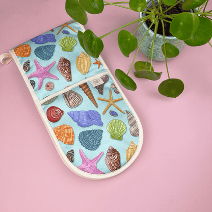 The Seashells Oven Gloves