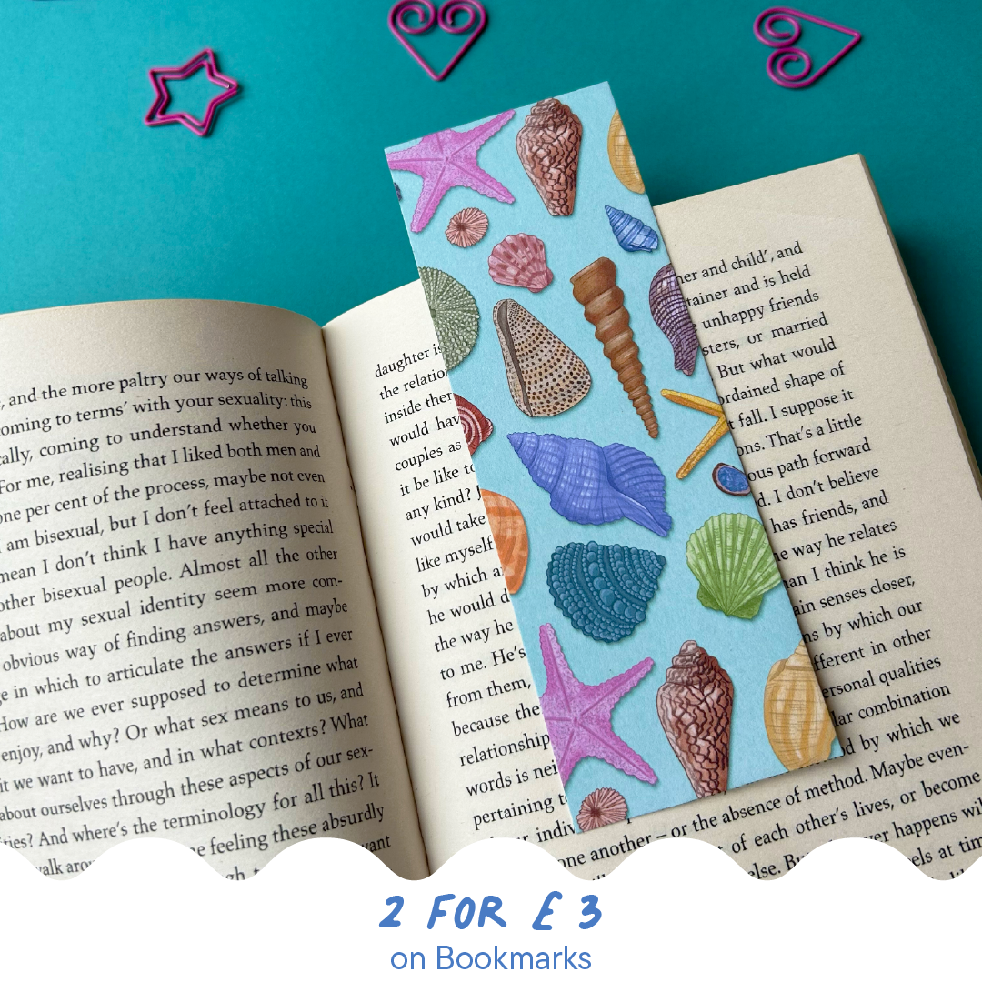 'Seashells' Bookmark