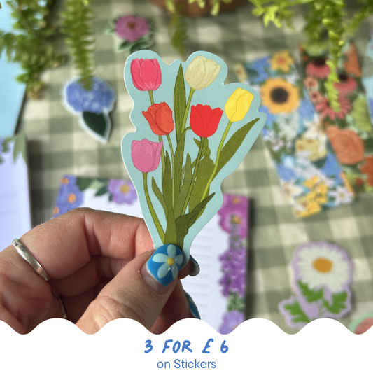 Tulips Sticker
