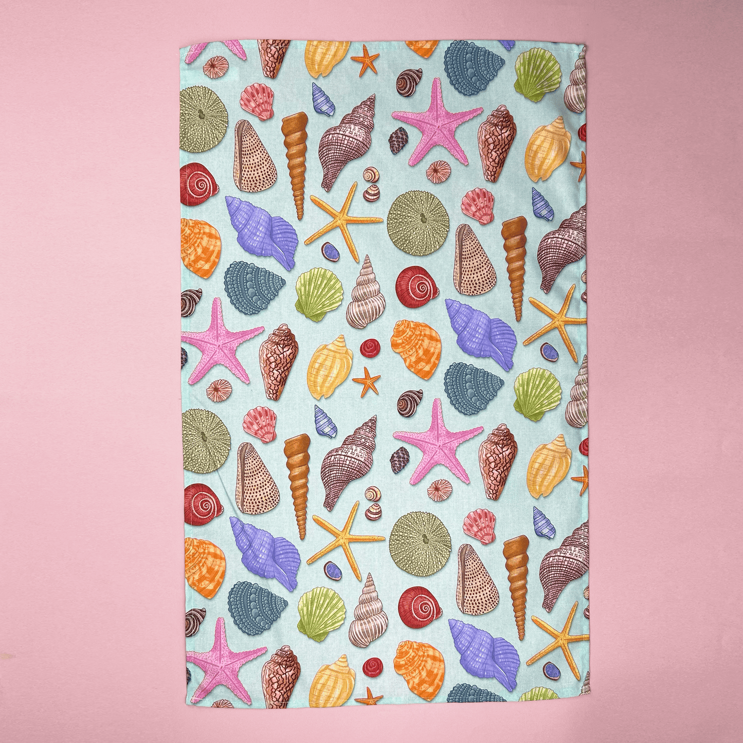 The Seashells Tea Towel