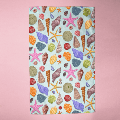 The Seashells Tea Towel