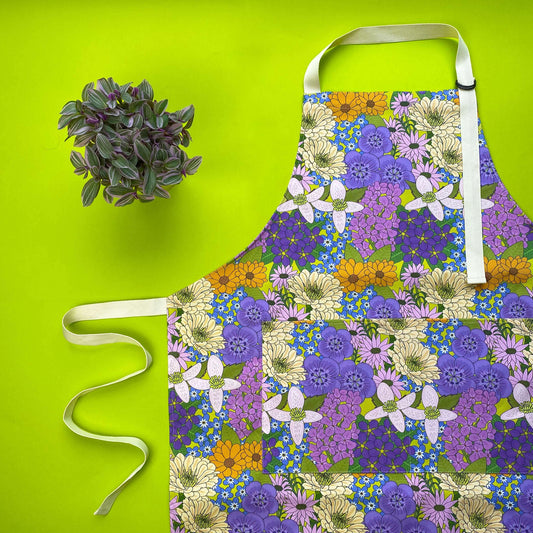 The Retro Floral Apron