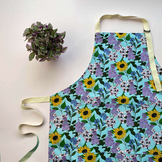 The Summer Floral Apron