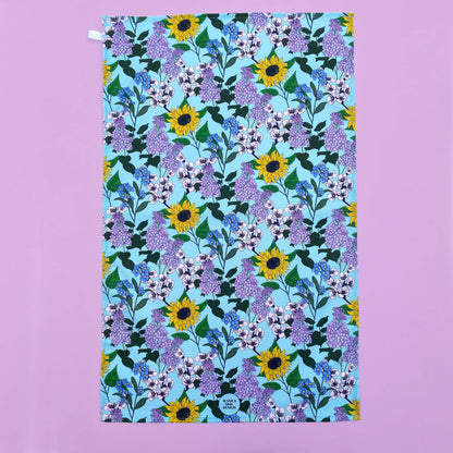 The Summer Floral Tea Towel